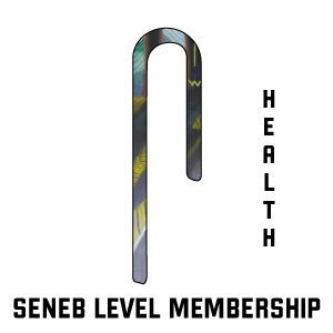 A logo for the seneb level membership.